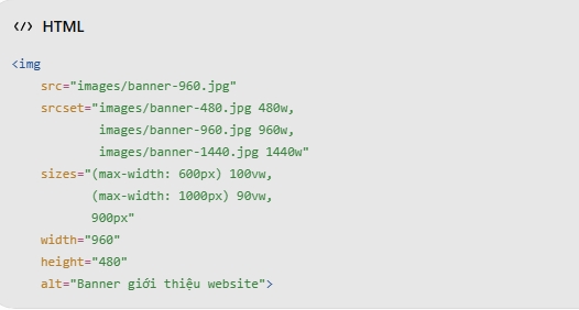 Kỹ thuật responsive image là gì
