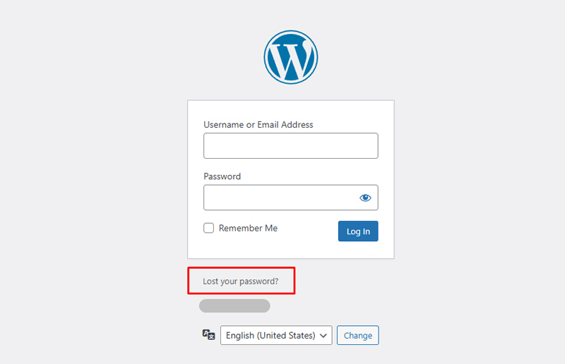 lấy lại mật khẩu admin wordpress