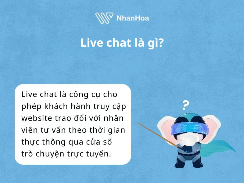 live chat la gi