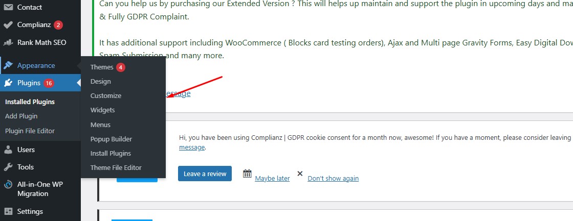 lỗi font chữ trong wordpress