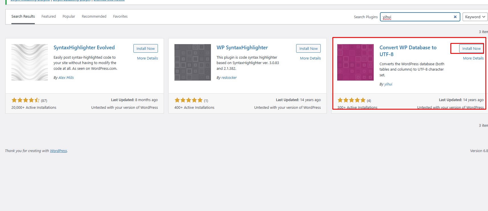 lỗi font chữ trong wordpress