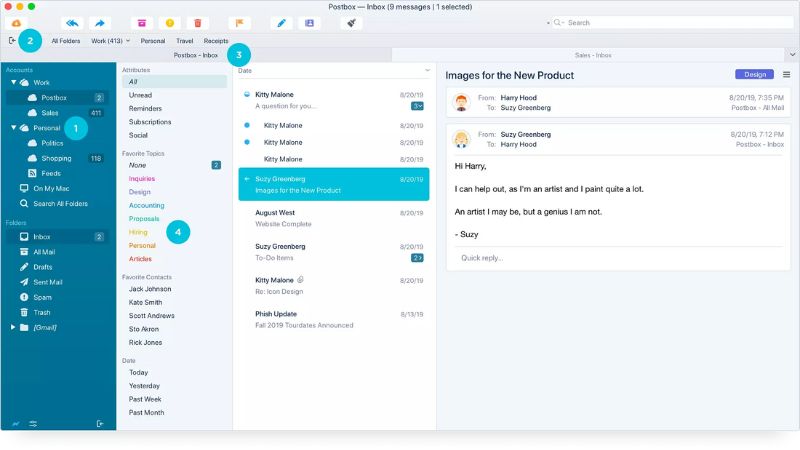 Tổng hợp 9 ứng Mail Client tốt nhất hiện nay