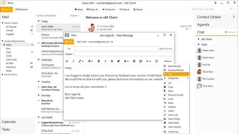 Tổng hợp 9 ứng Mail Client tốt nhất hiện nay