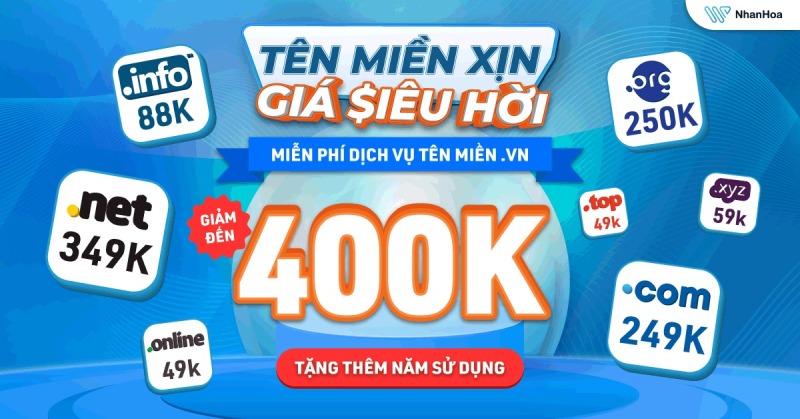 Mua tên miền giá tốt