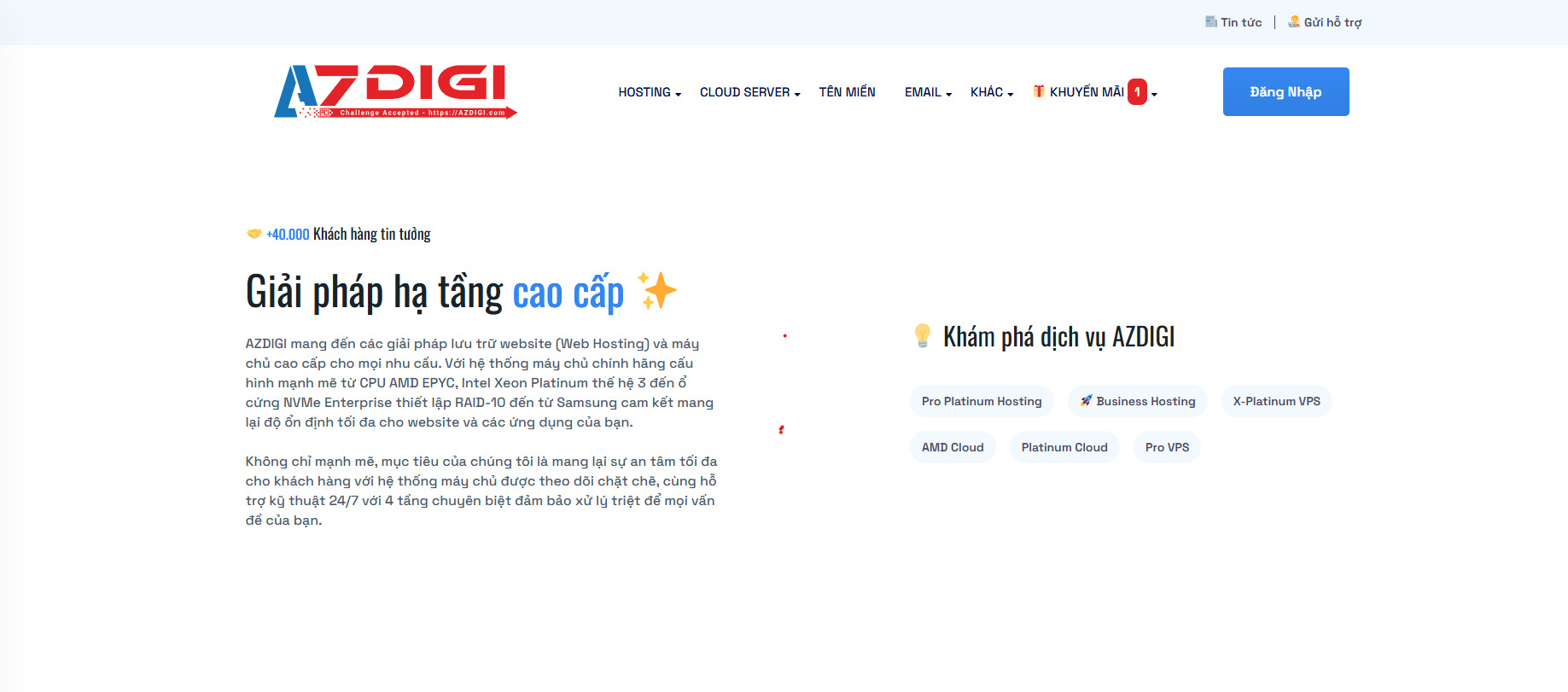nên mua hosting ở đâu azdizi