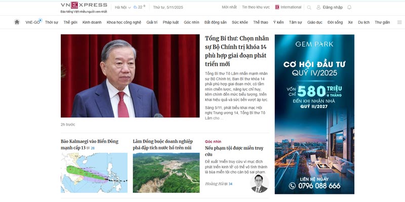 Điều hướng phân cấp (Hierarchical Navigation)