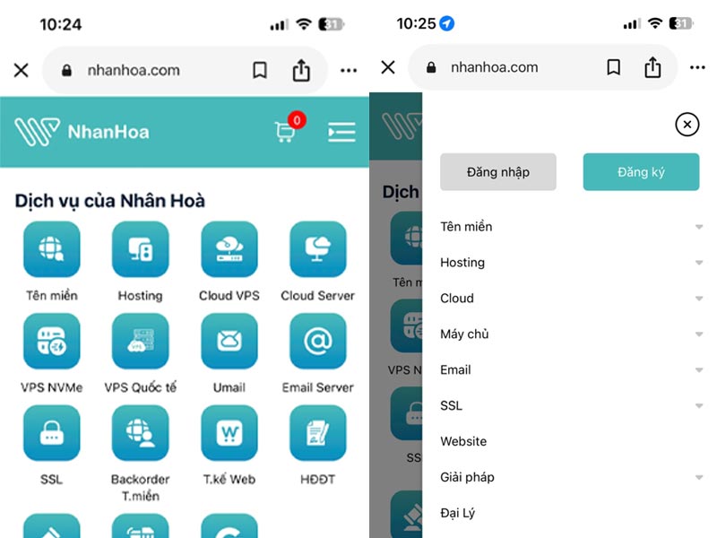 Navigation trên thiết bị di động – Gọn gàng và thân thiện