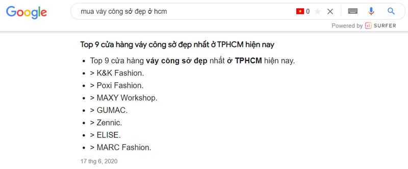 search intent là gì