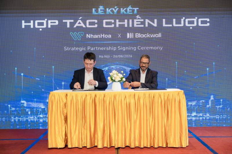 Nhân Hòa - Blackwall ký kết hợp tác chiến lược