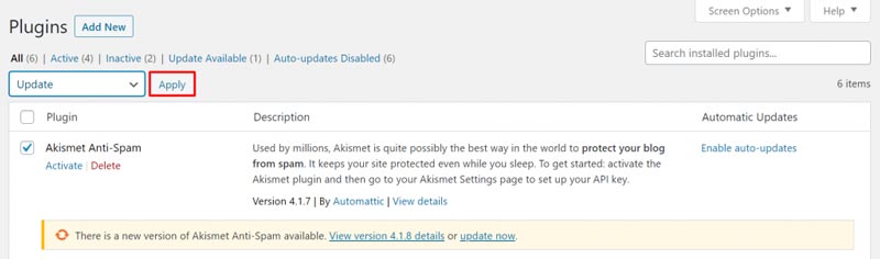 Update Plugin Wordpress như thế nào?