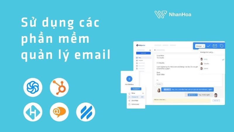 Sử dụng phần mềm quản lý Email