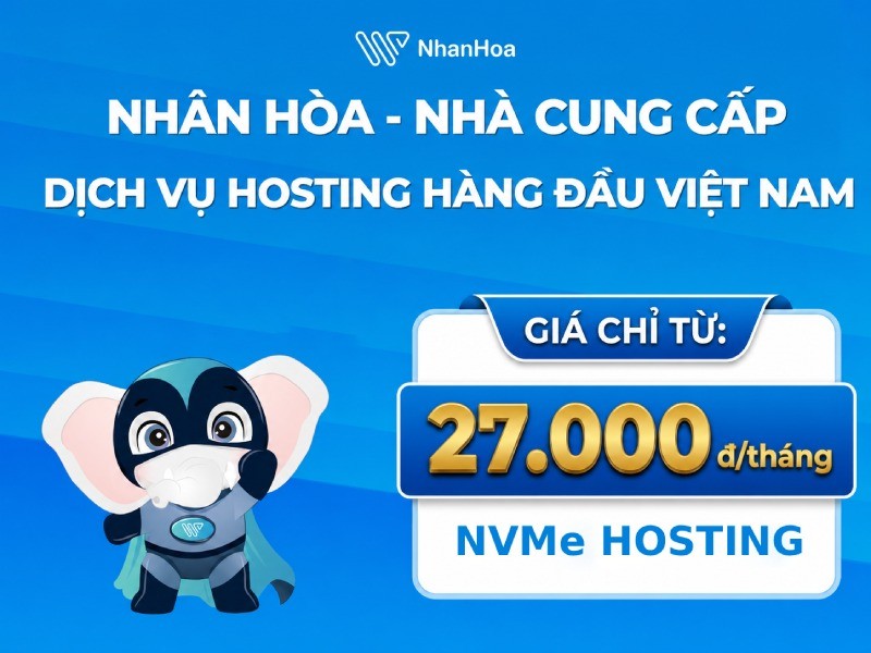 Nhân Hòa hosting - Giải pháp lưu trữ siêu tốc, bảo mật cao