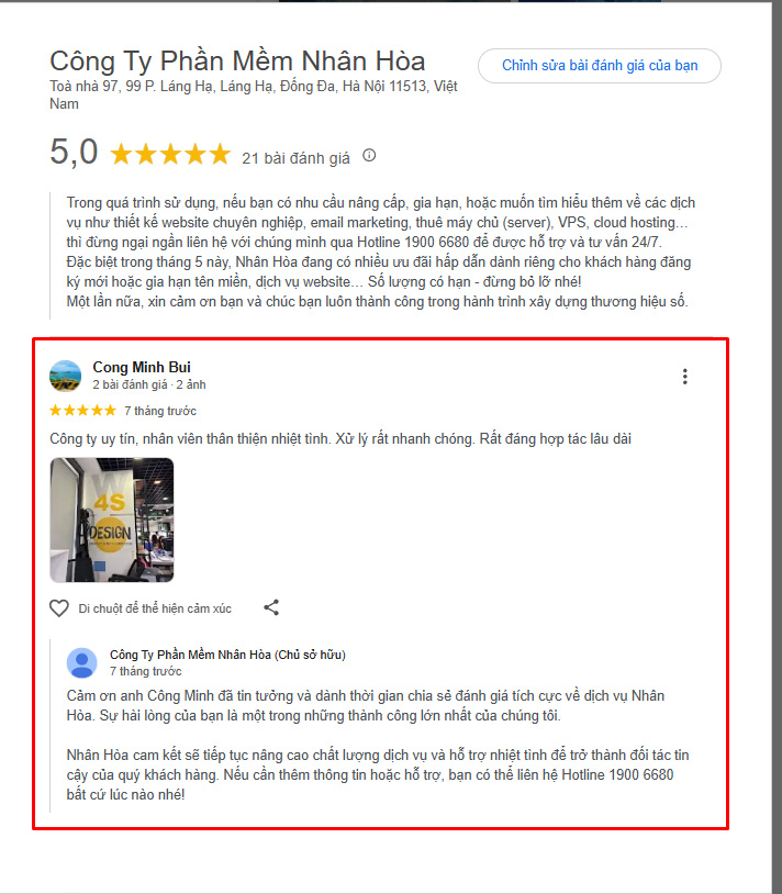 Thu thập và quản lý đánh giá từ khách hàng