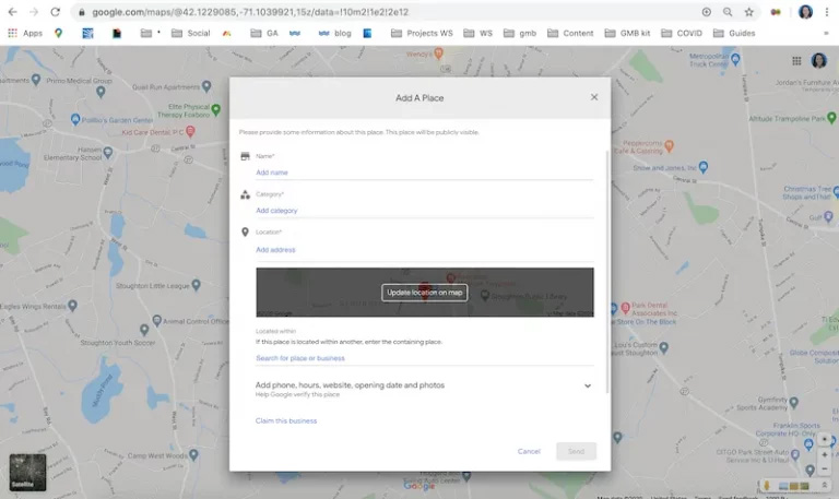 Thêm doanh nghiệp vào Google Maps