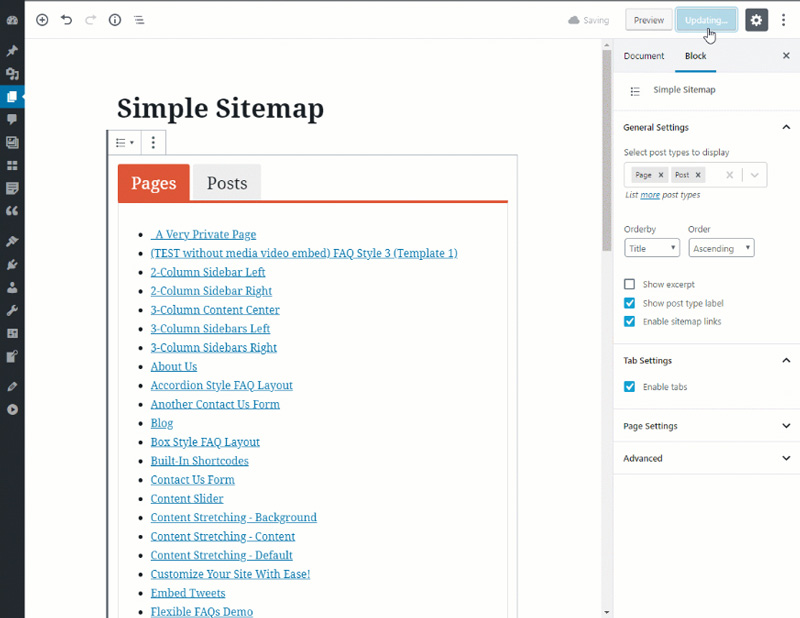Sử dụng plugin Simple Sitemap để tạo WordPress Sitemap