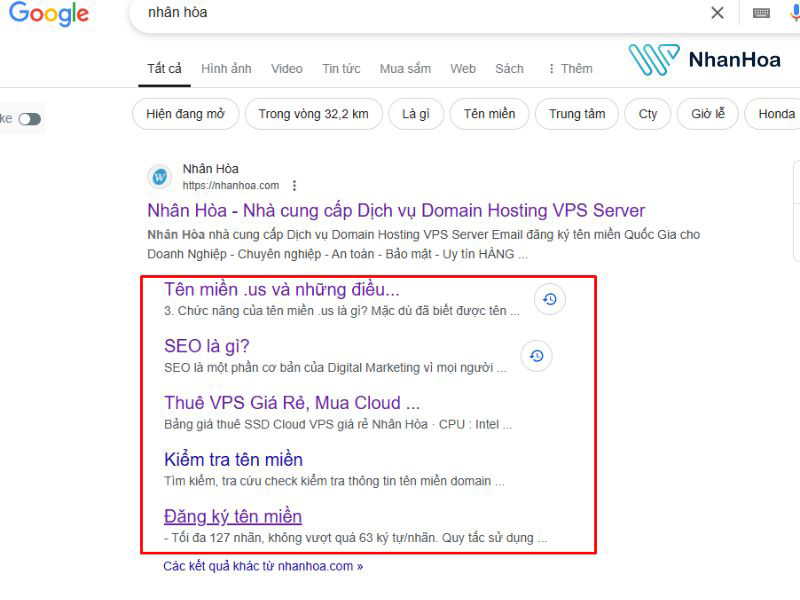 Sitelinks là gì? 8 tiêu chí giúp hiển thị sitelinks cho web