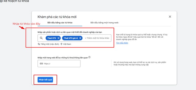 Cách sử dụng Google Keyword Planner để check Search Volume từ khóa