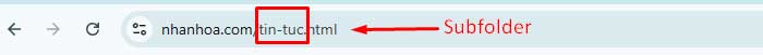 Subfolder là gì? Phân biệt subfolder và subdomain [CHI TIẾT]