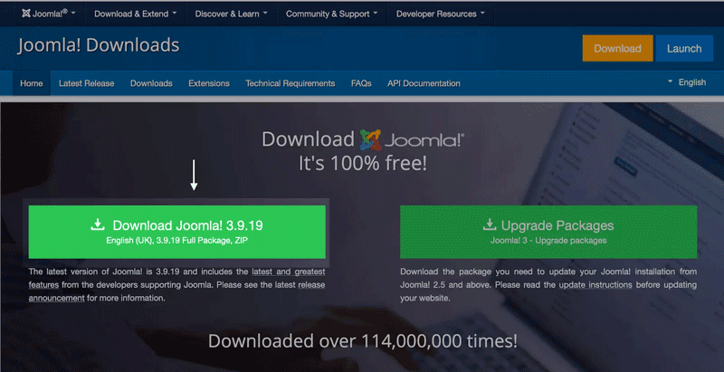 Hướng dẫn cài đặt Joomla