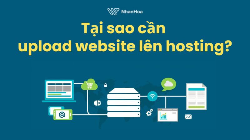 Tại sao cần upload website lên hosting?