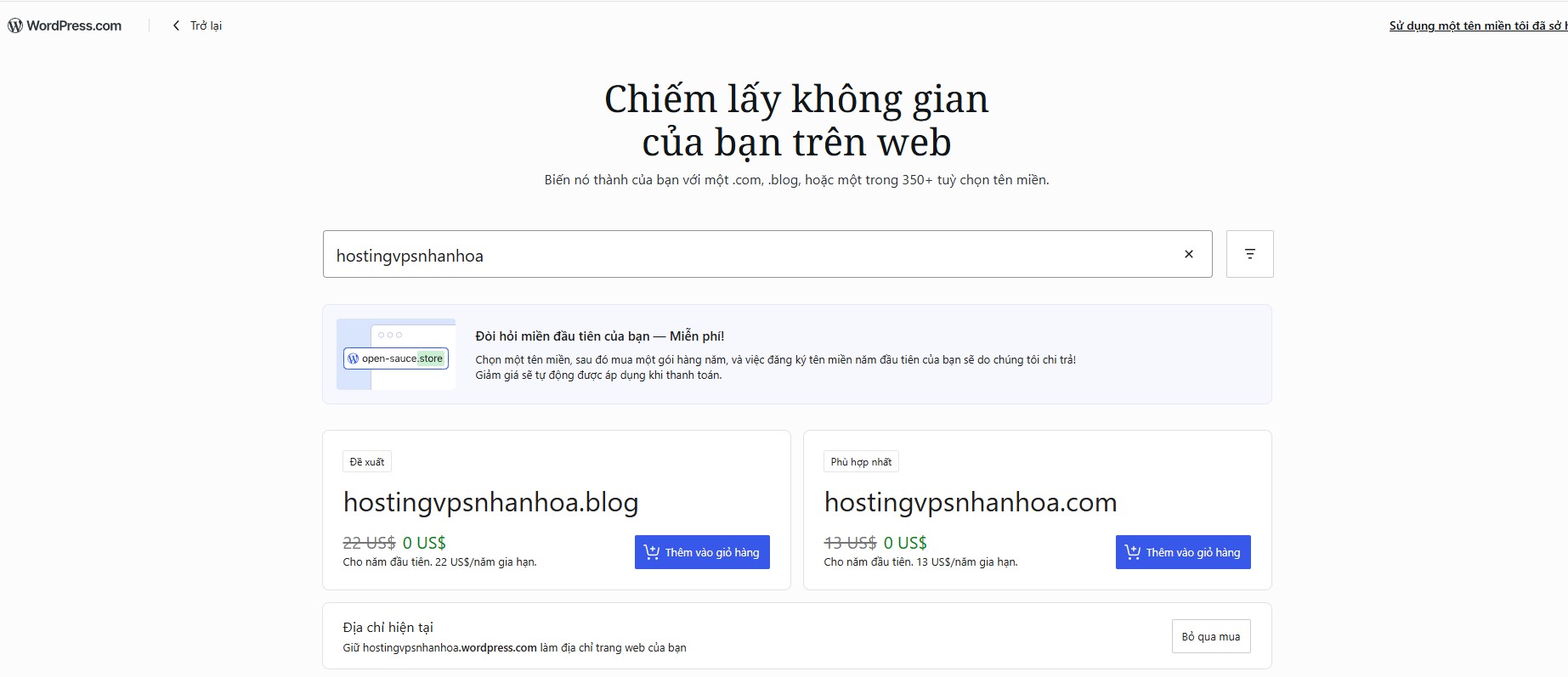 tạo website bằng wordpress