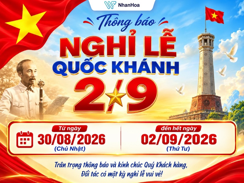 Thông báo nghỉ lễ