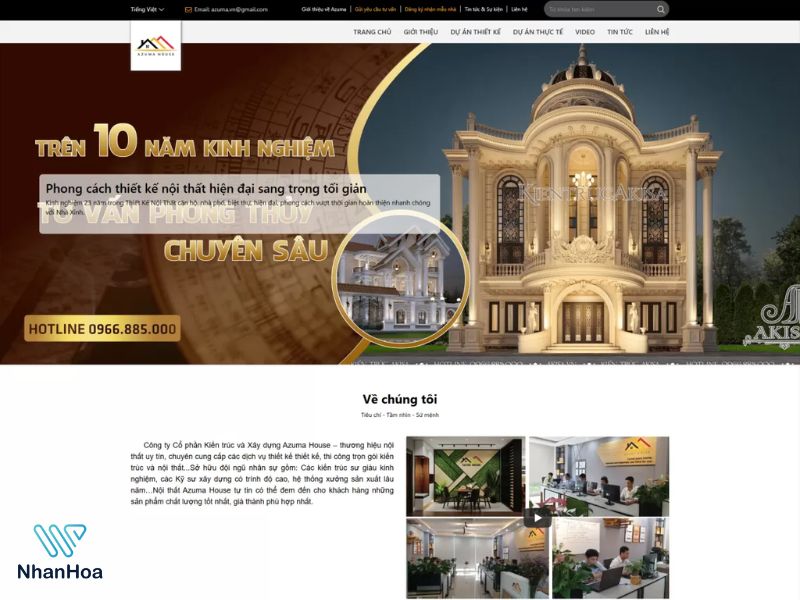 thiết kế website hải phòng
