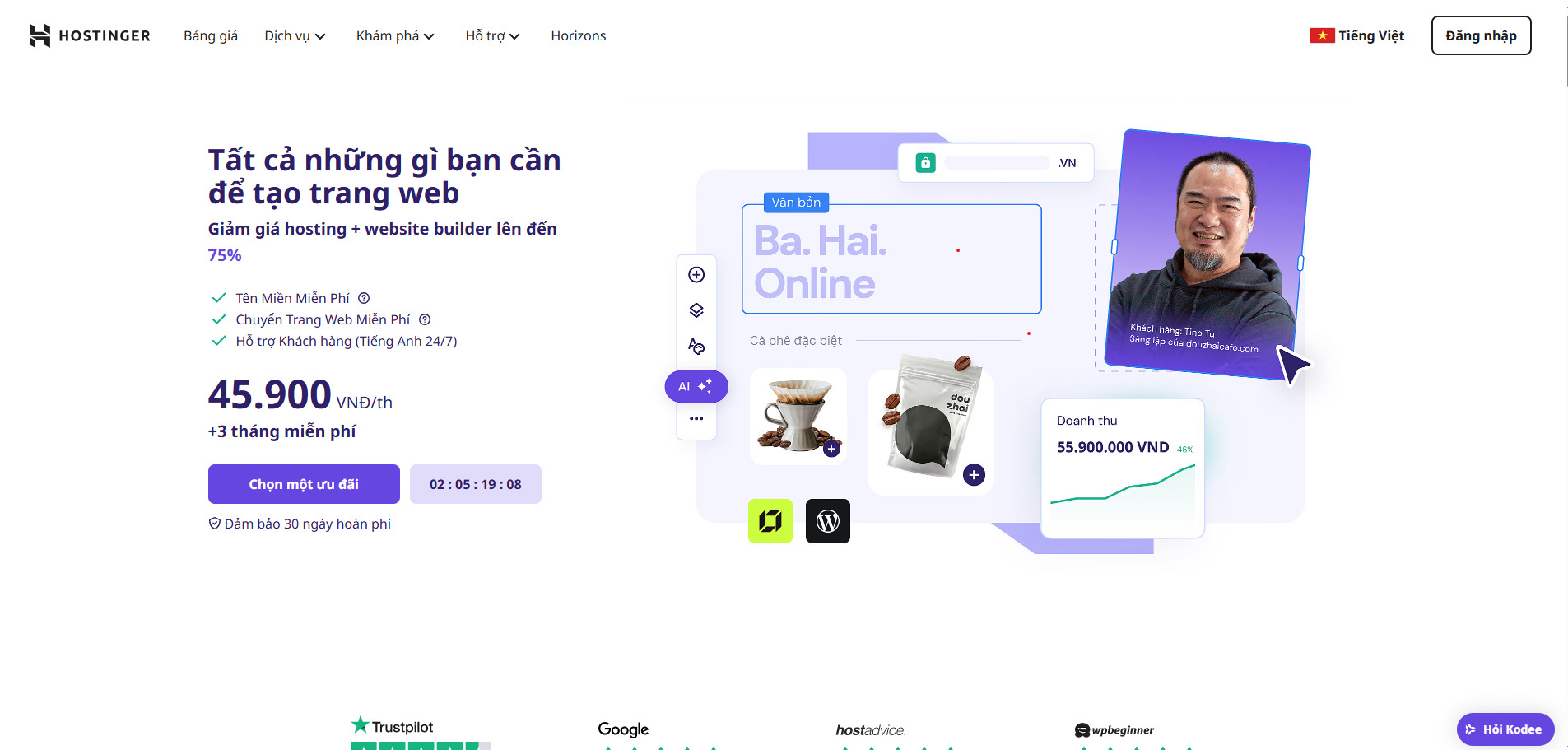 hosting tốt nhất