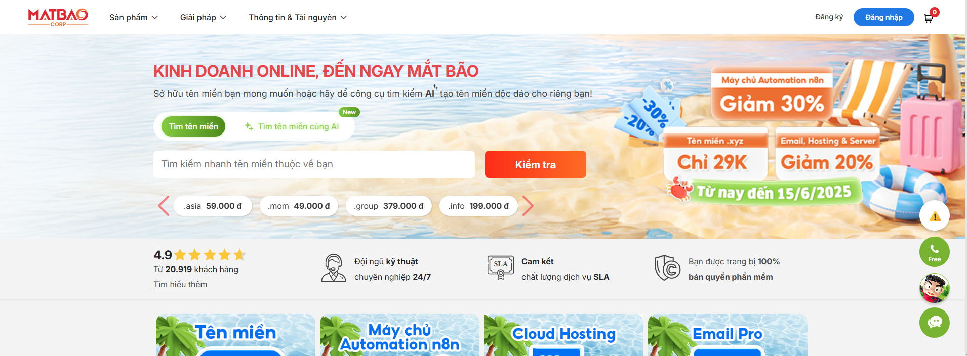 Mắt Bão Hosting Việt Nam