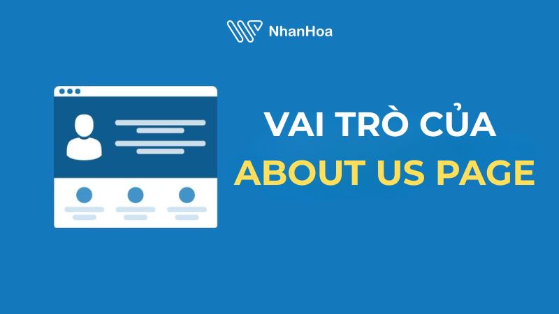 Vai trò của trang About us
