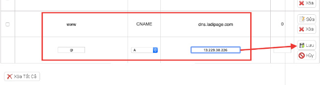Cách trỏ tên miền về Ladipage nhanh chóng [KHÔNG LỖI]