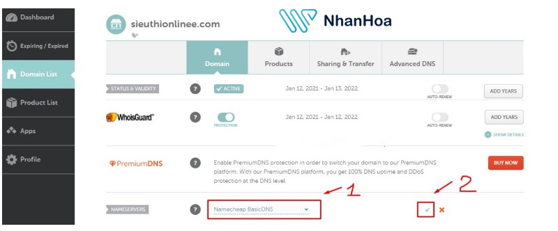 Cách trỏ tên miền về Ladipage nhanh chóng [KHÔNG LỖI]
