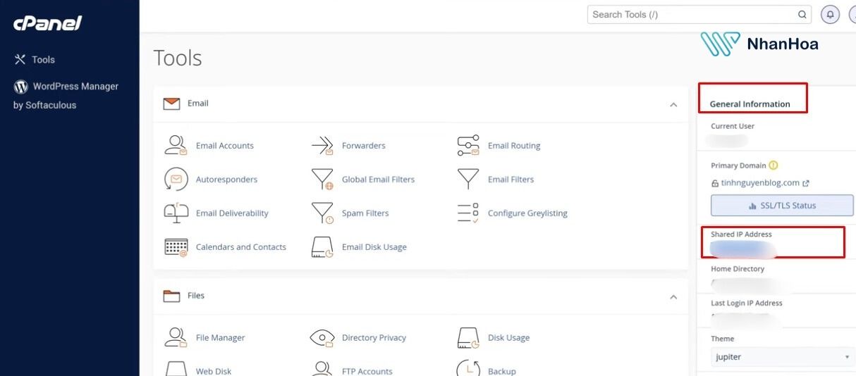 trỏ tên miền về hosting