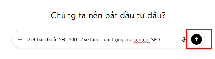 Viết content bằng AI