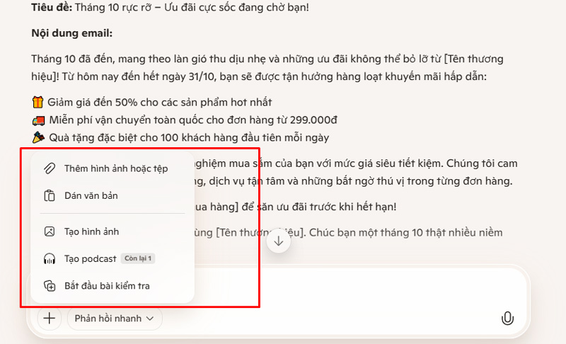 Viết content bằng AI