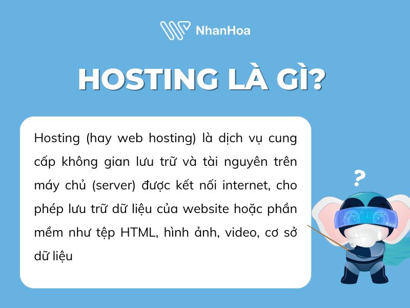hosting nghĩa là gì? hosting website là gì? hosting là gì?
