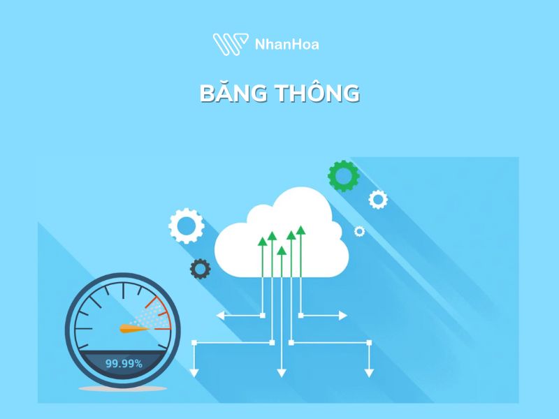Băng thông đóng vai trò lớn đảm bảo website hosting hoạt động ổn định