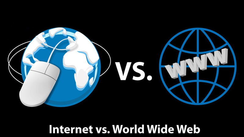 Sự khác biệt giữa Internet và World Wide Web