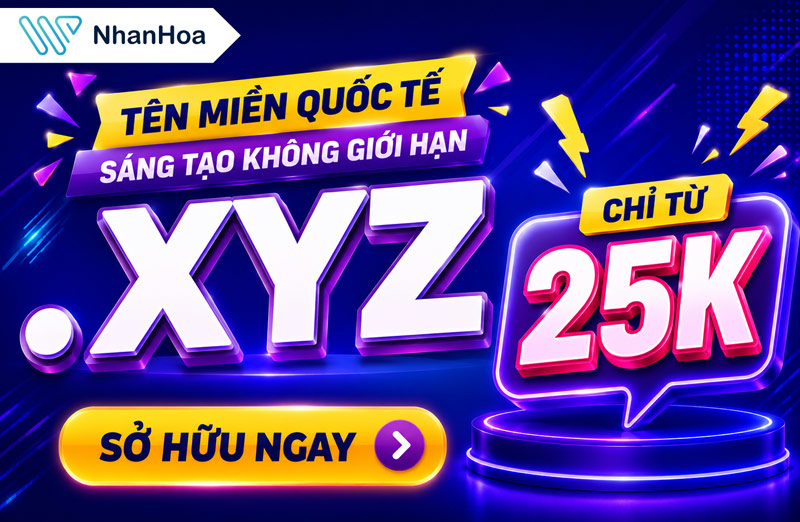 Tên miền .XYZ – Đại diện cho thế hệ sáng tạo và đổi mới