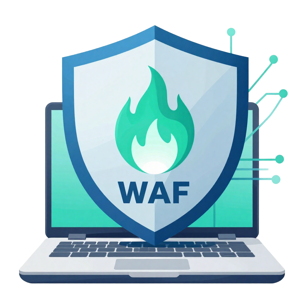Minh họa Nhân Hòa WAF bảo vệ website