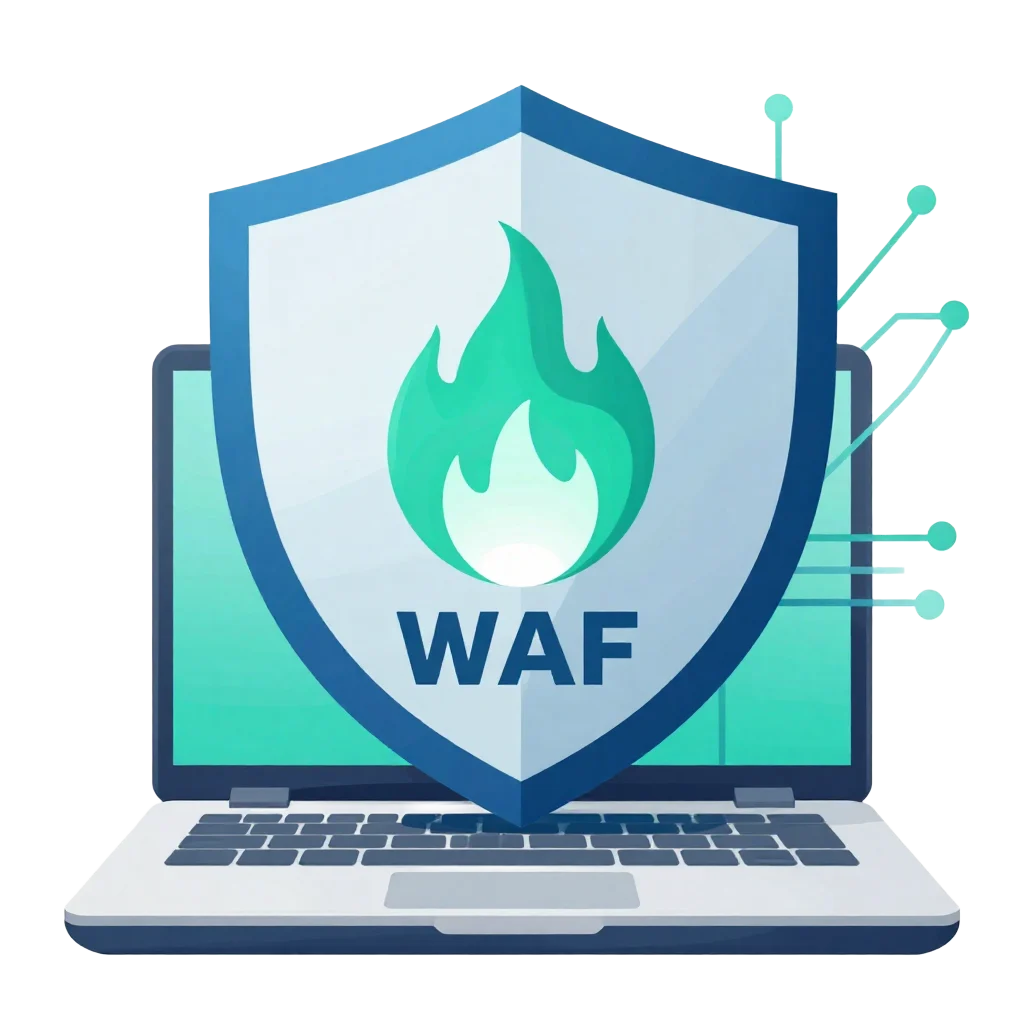 Minh họa Nhân Hòa WAF bảo vệ website