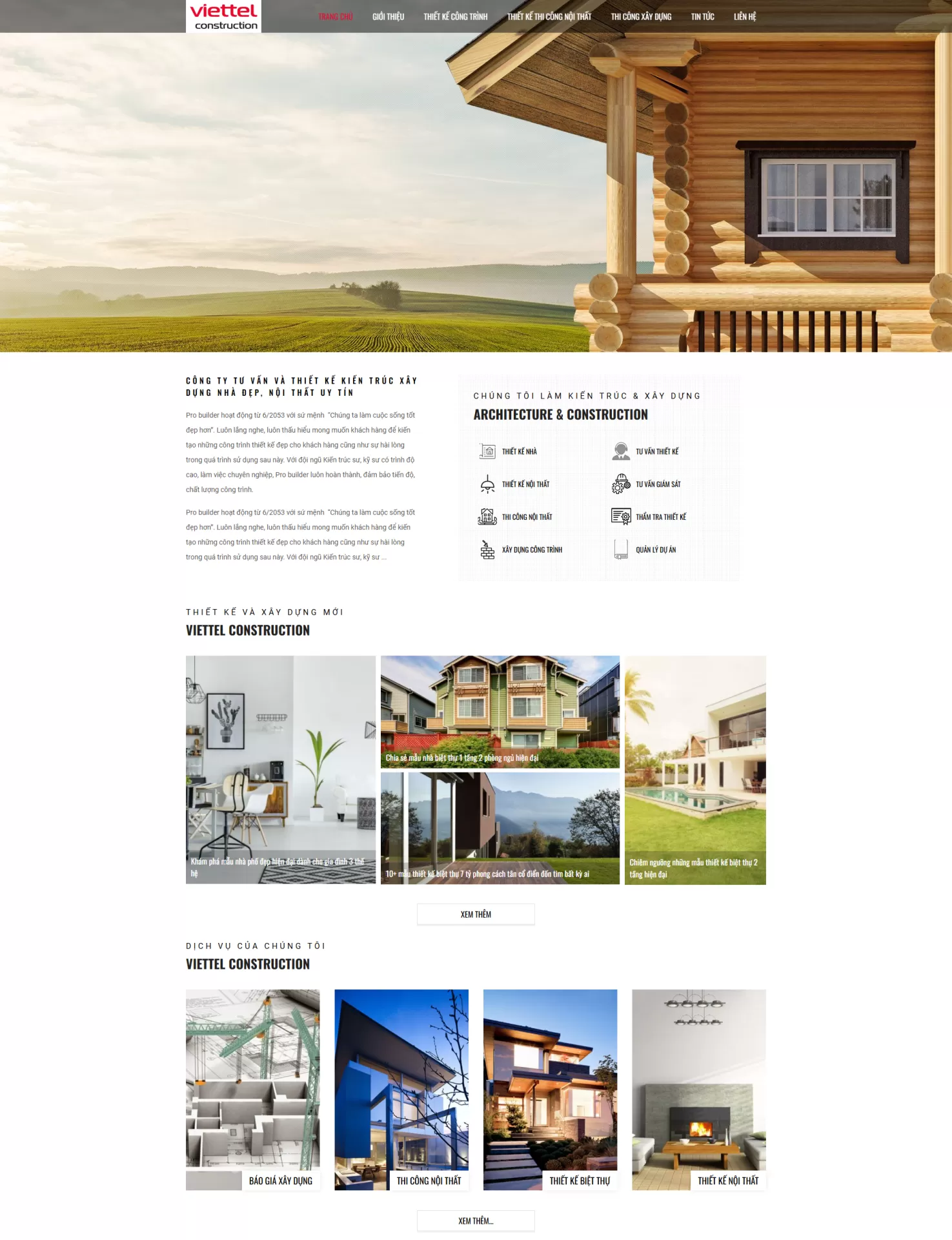 Mẫu Website Bất động sản 05
