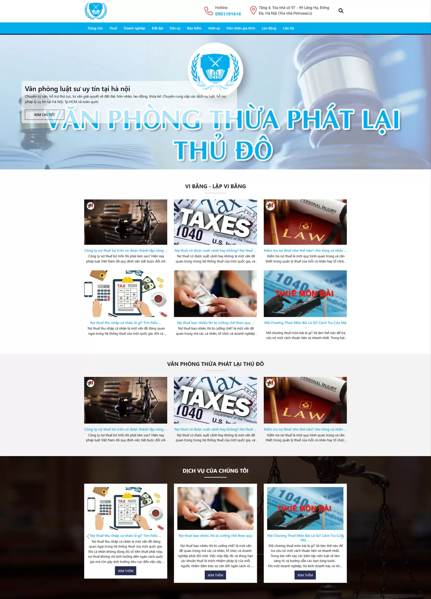 Mẫu Website Doanh Nghiệp 03