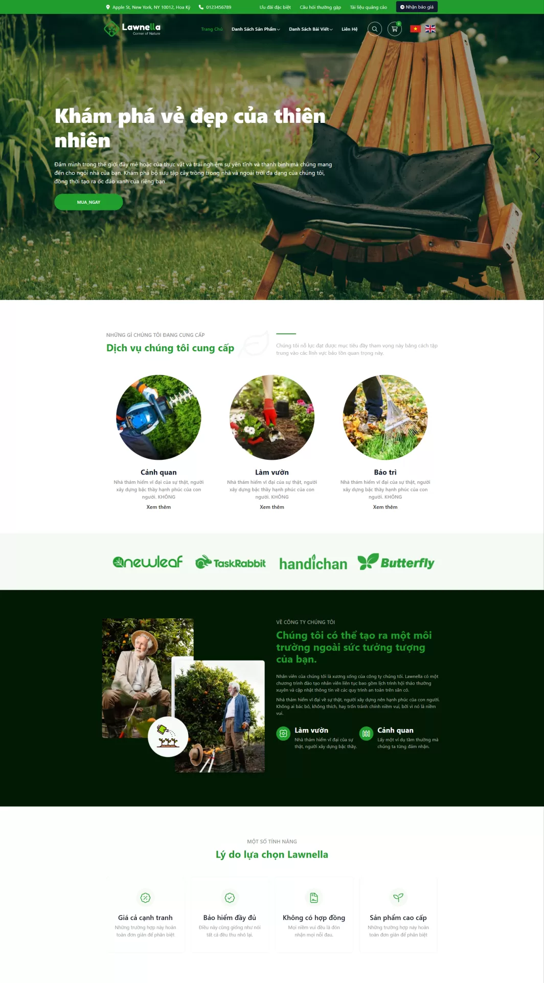 Mẫu Website Doanh Nghiệp 04