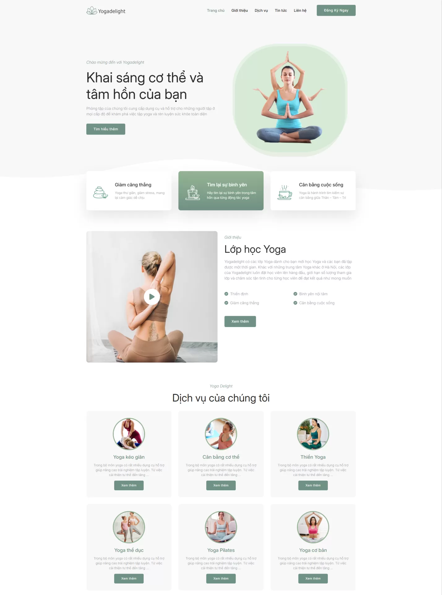 Mẫu Website Thể thao 03