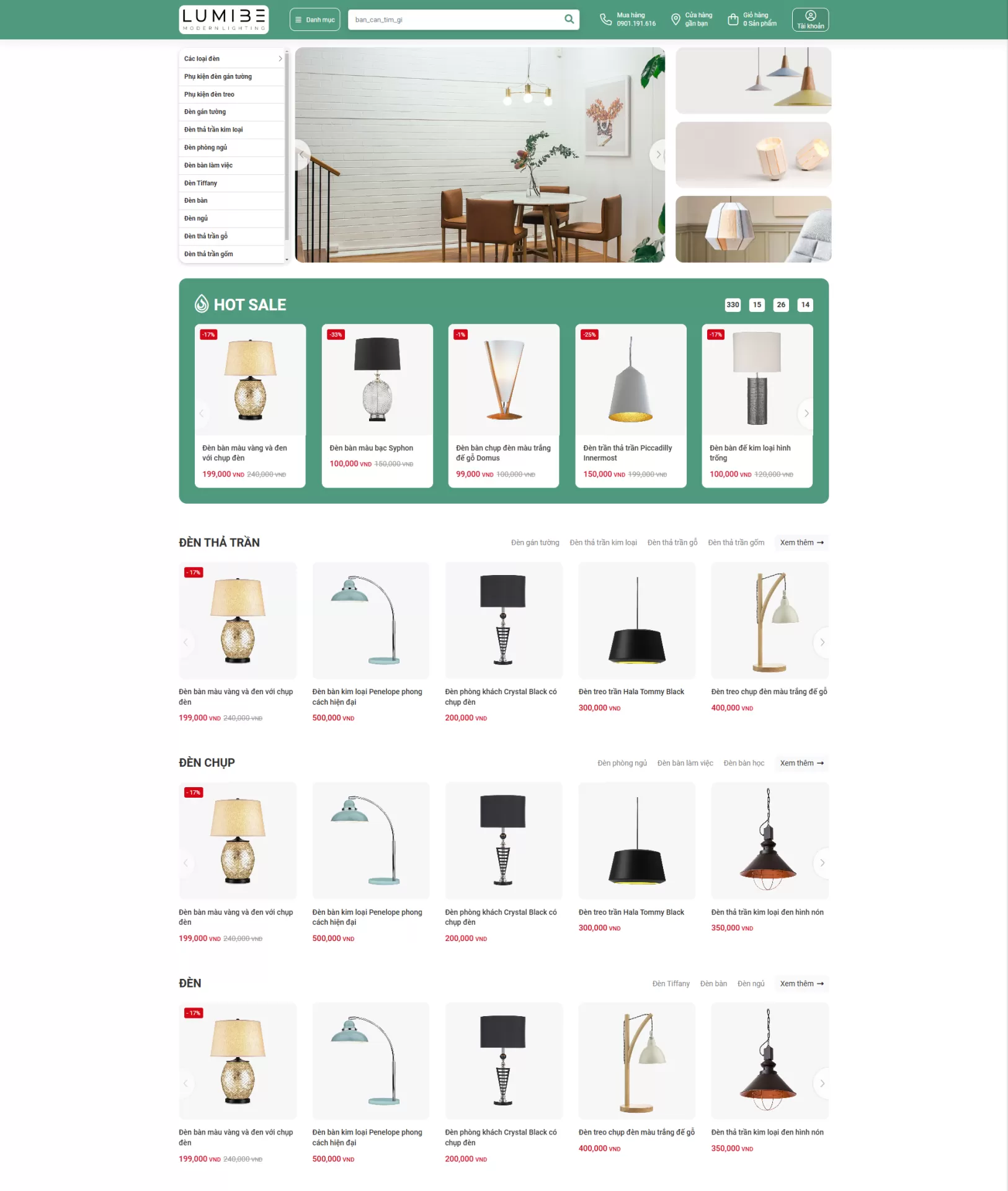 Mẫu Website Thiết bị 04