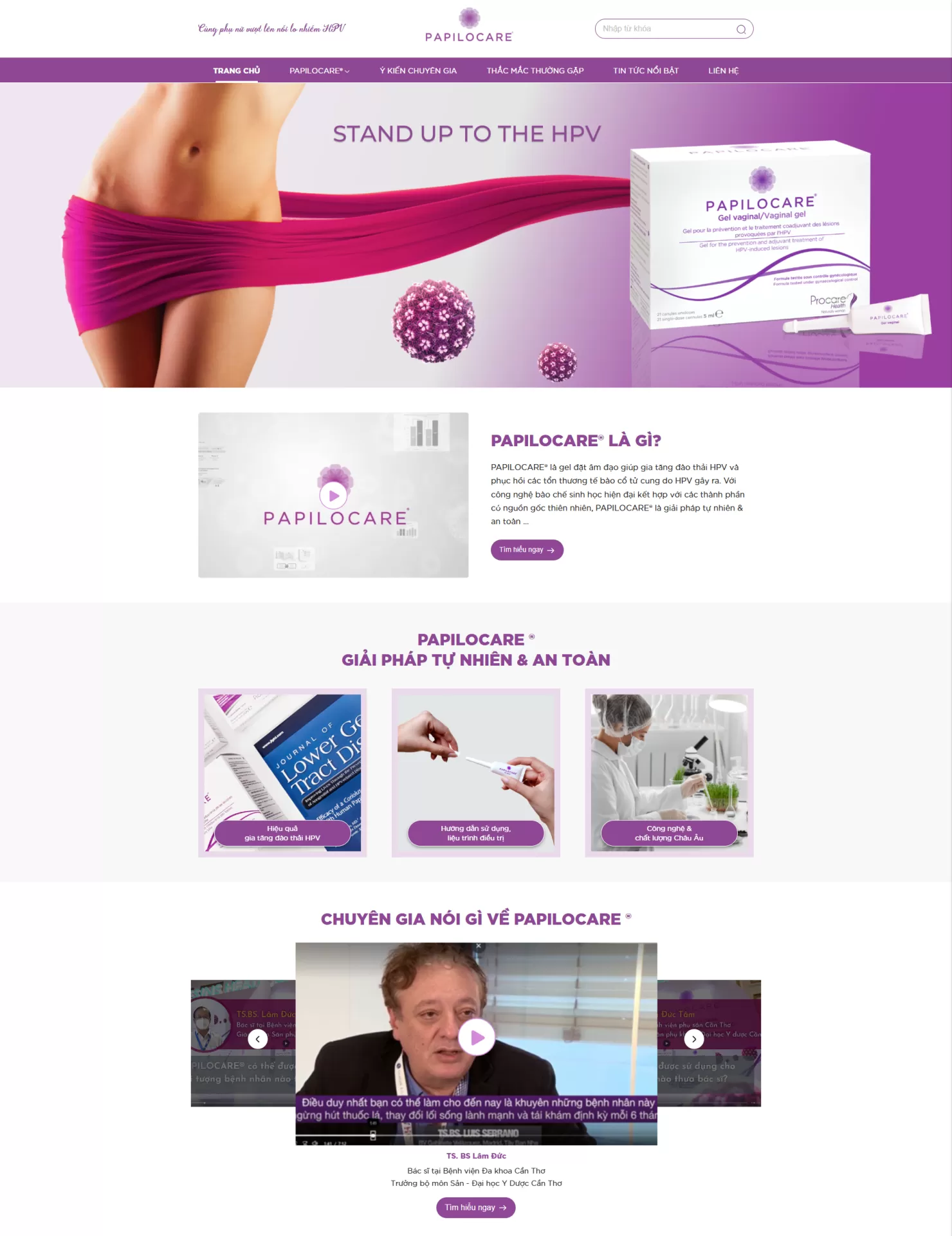 Mẫu Website Y tế 02