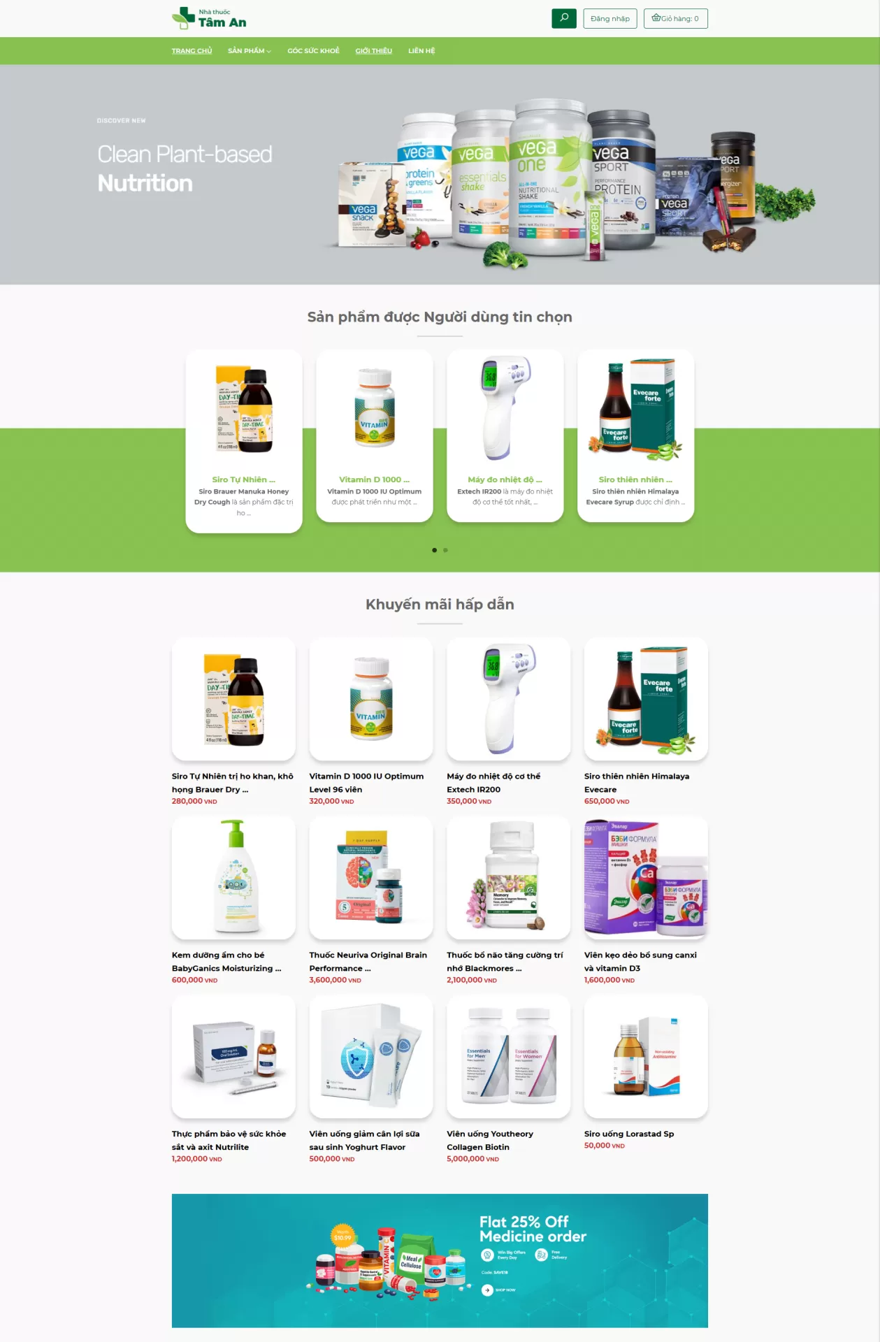 Mẫu Website Y tế 05