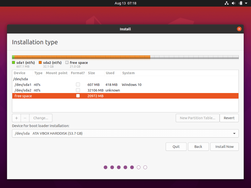 C ch c i t ubuntu c ng v i windows ch kh i ng k p