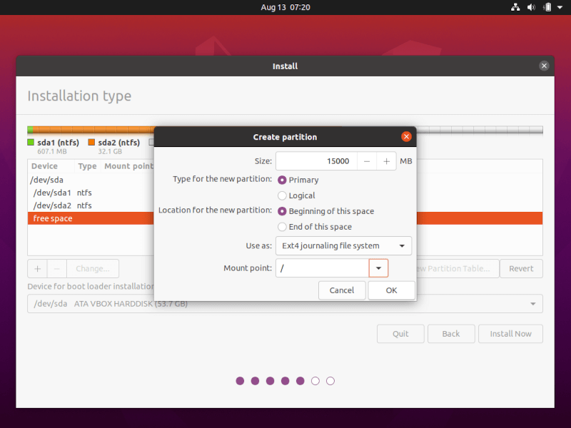 C ch c i t ubuntu c ng v i windows ch kh i ng k p